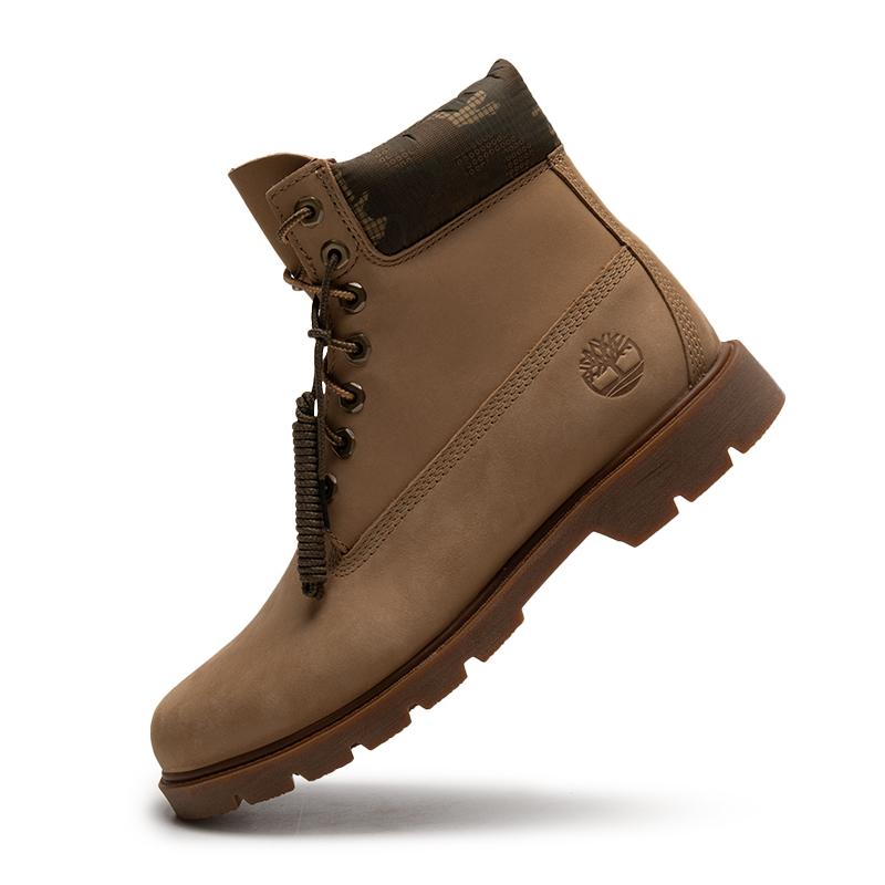 Timberland 6 Zoll Schnürstiefel Wasserdicht Bequeme Kurze Stiefel Herrenstiefel Braun A1QR5-F36
