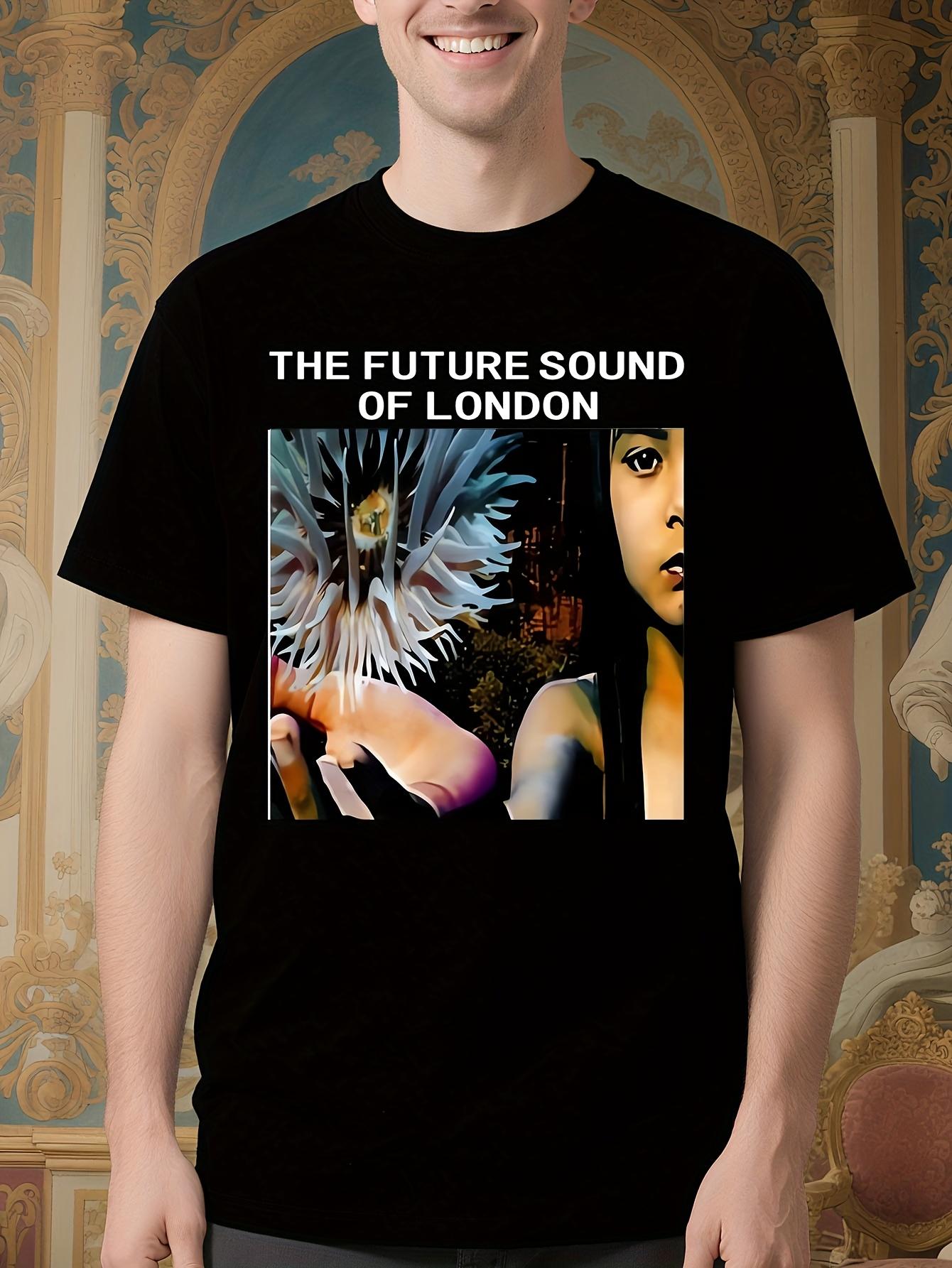 The Future Sound of London Graphic Tshirt - Black Oversiz... XL
