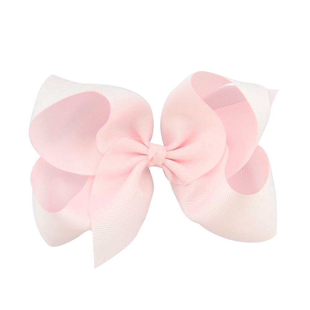 1Pc 40Colors 6'' Solid Colors Grosgrain Ribbon Hair Clips For Cute Girls Large Hairpins Boutique Barrettes Kids Hair Accessories