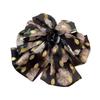 Elegant Women Large Bow Hair Claw Chiffon Big Bowknot Stain Bow Barrettes Hairpin Women Color Ponytail Clip Exquisite Sweet Hair Accessories