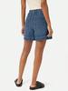 Women's High Waist Wide Leg Denim Shorts Casual Summer Jean Shorts with Pockets