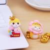 Traditional New Year Snake Figurine Cute Small Snake Figurine  Micro Landscape Decorations