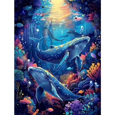 5d DIY Diamant Malerei Kreuzstich Wal Diamant Stickerei Unterwasserwelt Mosaik voller Runde Bohrer Home Decor