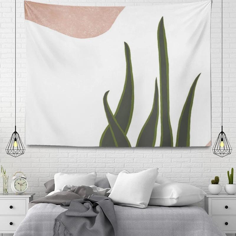 Aesthetic Home Room Decor Bohemian Hanging Large Fabric Autumn Simple Bedroom Carpet Nordic Bohemian Home Decor Tapestry