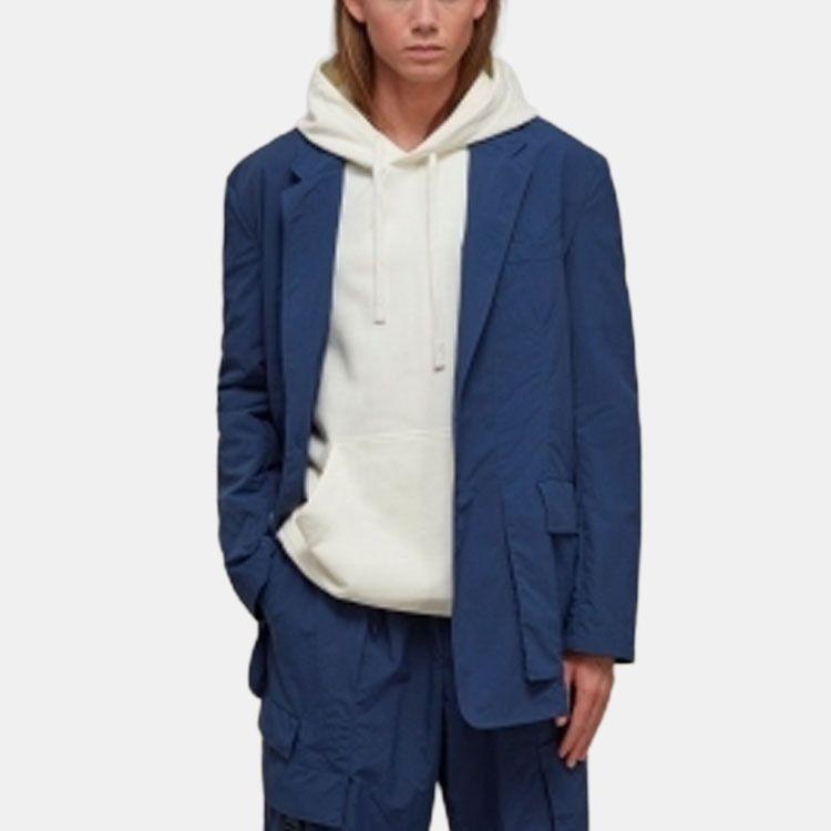 Y-3 Business Suits Unisex Tech Indigo Lapel Moderate Other IA1441