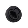 2/4/10Pcs Black Round Flush Pull Slam Latch for RV Boat Marine Deck Hatch Door Replacement for RV Boat Marine Deck Hatch Locker