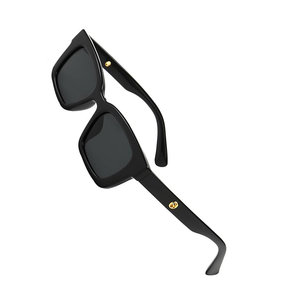 Kwadratowe Damskie Modne Gogle Plastikowa Oprawka Styl Uliczny Okulary Ochronne
