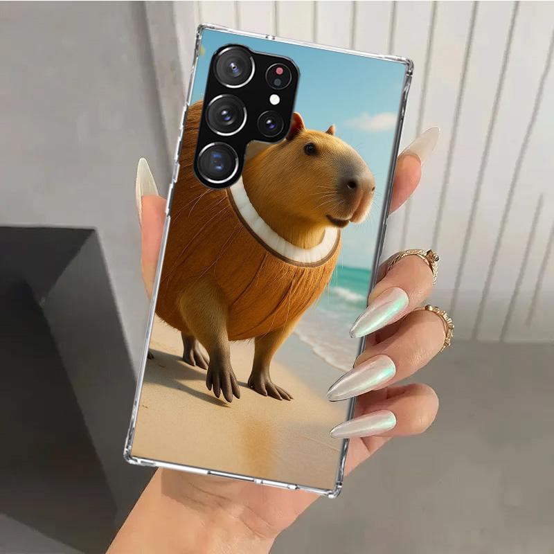 Italian Brainrot Animals Phone Case for Samsung Galaxy S26 S24 S23 Ultra S25 Edge S22 S21 Plus S20 FE + Soft Print Shell Funda G