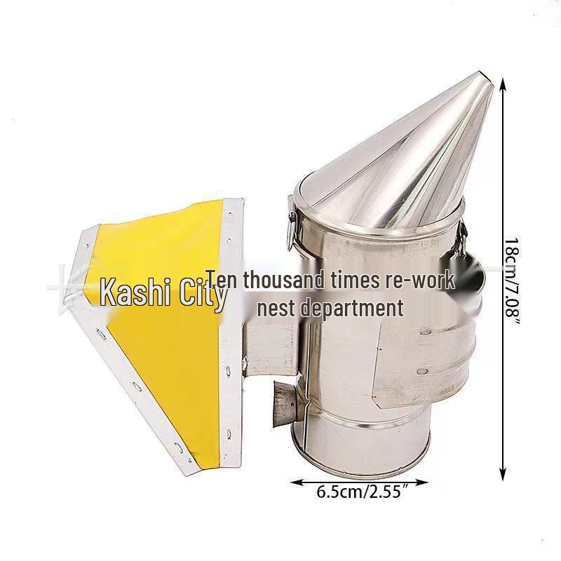 Stainless Steel Beehive Smoker with Pointed Tip - Mini Beekeeping Tool Mini Smoker