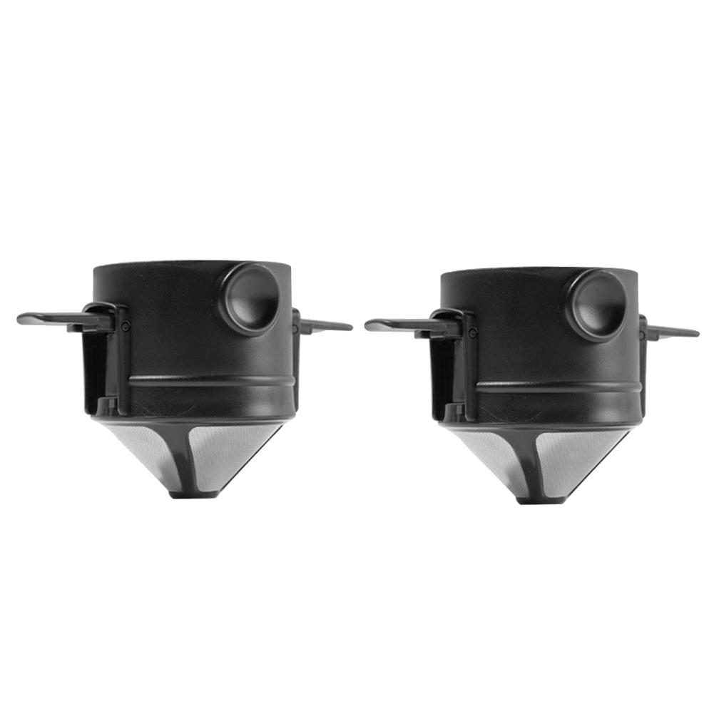 Foldable Coffee Filter Portable Pour Over Coffee Maker Stainless Steel Reusable Coffee Funnel Dripper Paperless Pour Over Holder