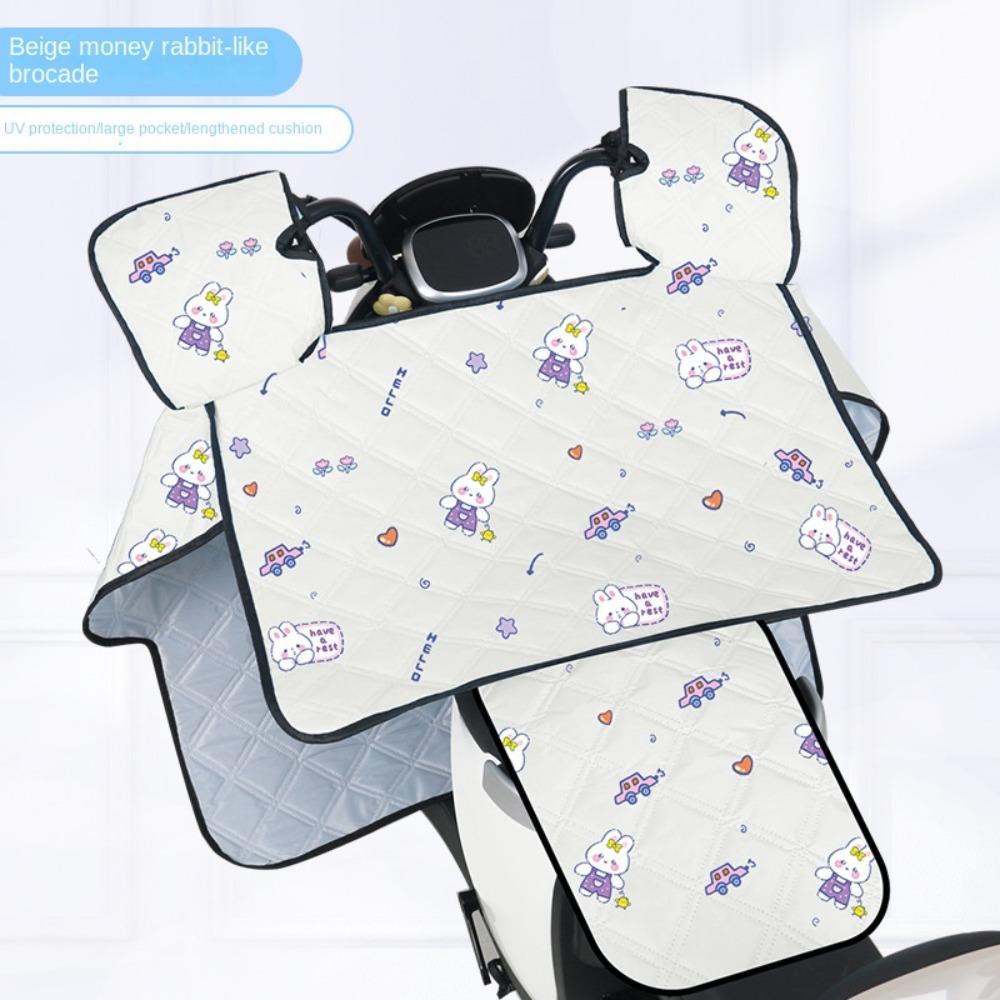 Breathable Motorcycle Handlebar Gloves Sunshade Handle Covers  Summer