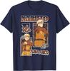 Naruto Shippuden Uzumaki Shinobi Collage With Kanji Anime Fashion Casual Funny Tshirt S6xl Summer