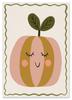 Poster for a Child Vegetables Fruits