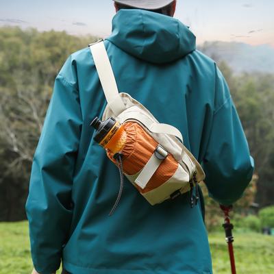 Outdoor Breast Bag, Hiking, Water Cup Bag, Men's and Women's Multi-functional Messenger Bag, Light Sports Backpack, Commuter Small Satchel.