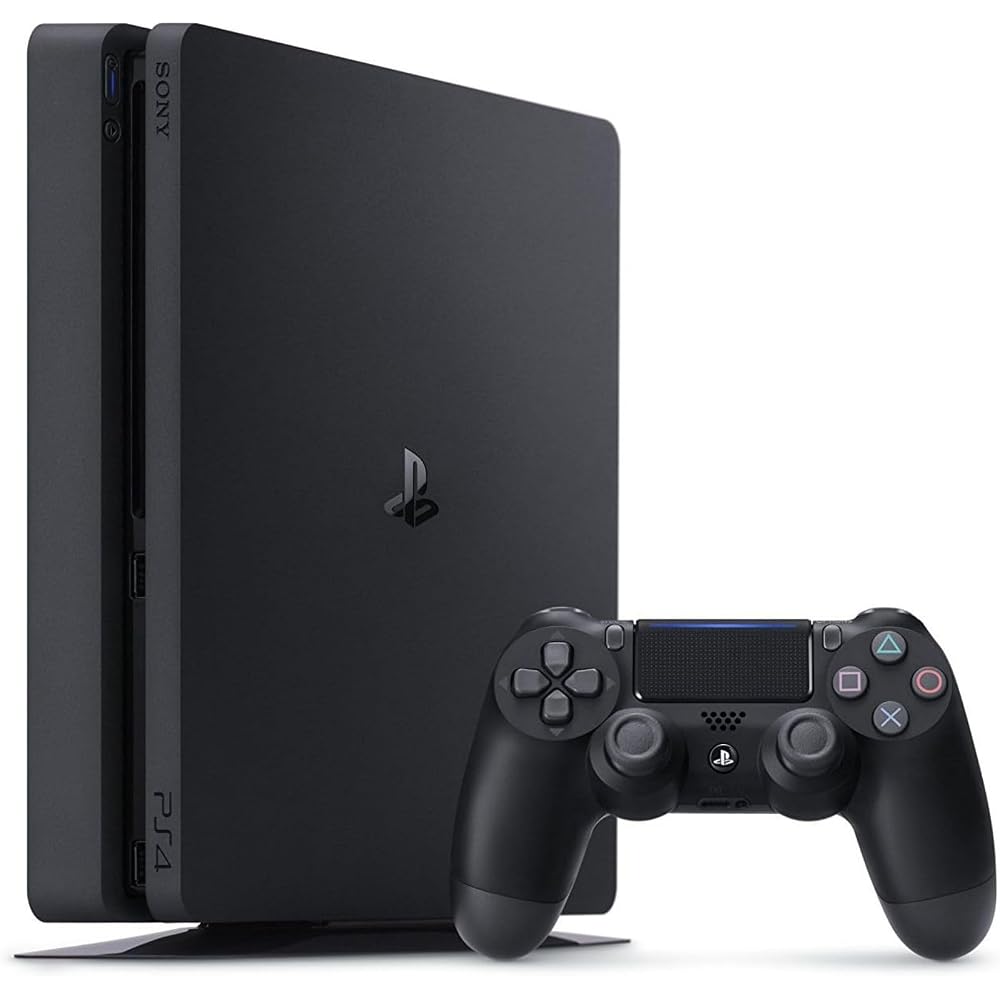 [Produkt odnowiony] SONY PlayStation 4 Jet Black 500GB (CUH-2100AB01) PlayStation 4 PlayStation...