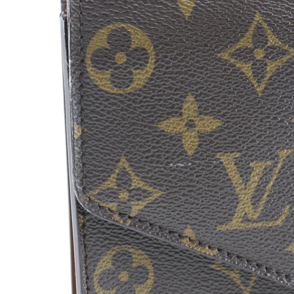 LOUIS VUITTON Concord Handbag M51190 Brown Monogram canvas Women Used