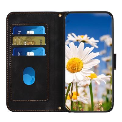 Etui dla Xiaomi Redmi Note 13 Pro+ 5G PU Skóra Wzór Kwiatowy Styl Portfel Klapka Pokrowiec na Telefon