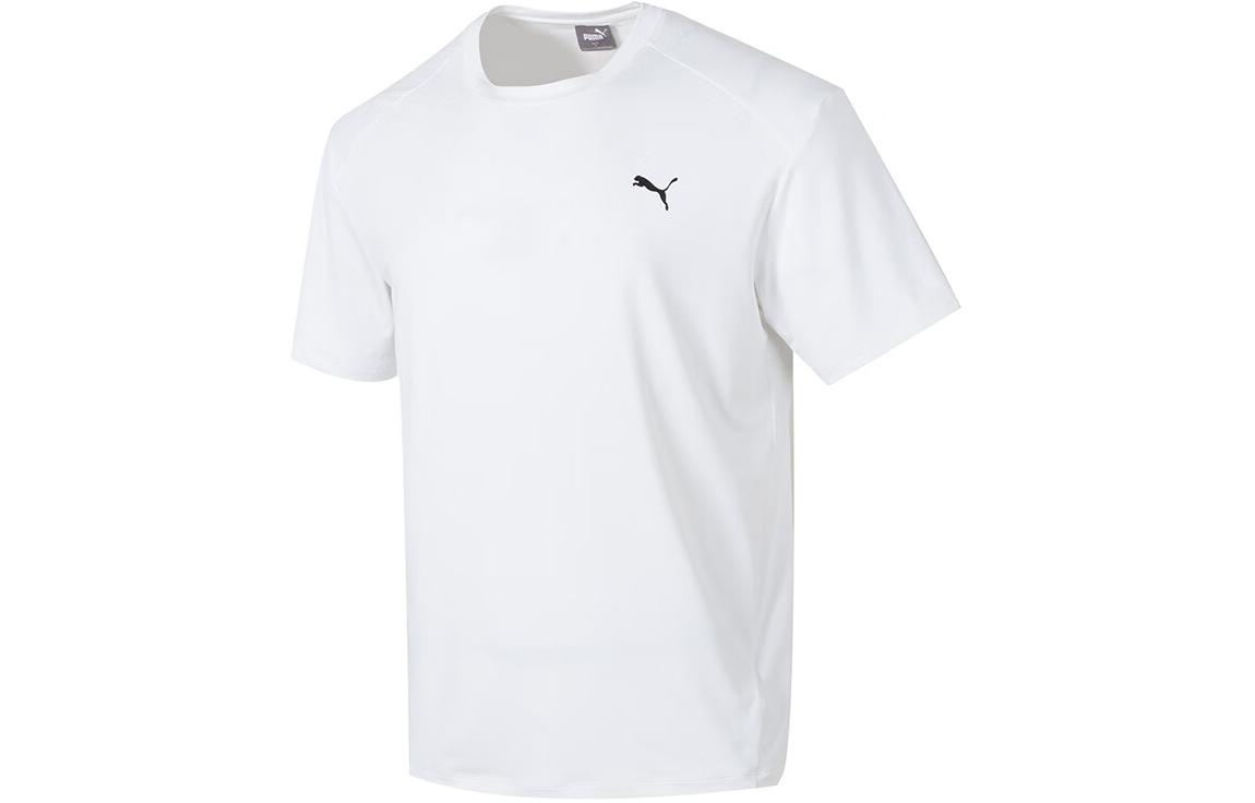 PUMA Drop Shoulder Sleeve T Shirt Unisex White 682915-02 M