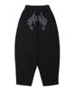 GAKKAI UNIONS Crown Balloon Pants Black