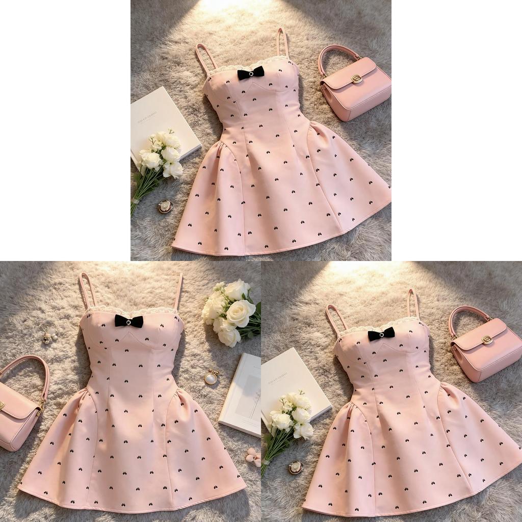 Miu Miu Pink Satin Dress With Backless Design For Summer 2026 Style