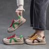 Johnature Sneakers Casual Mixed Colors Sports Shoes Genuine Leather Fashionable Comfortable Women's Shoes