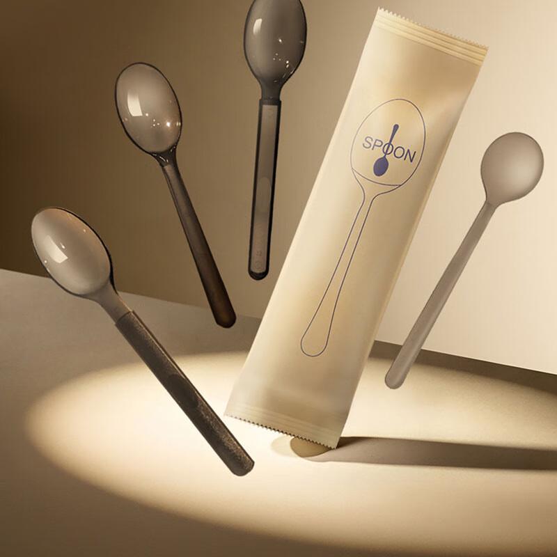Nuoxian Biodegradable Disposable Round Spoons