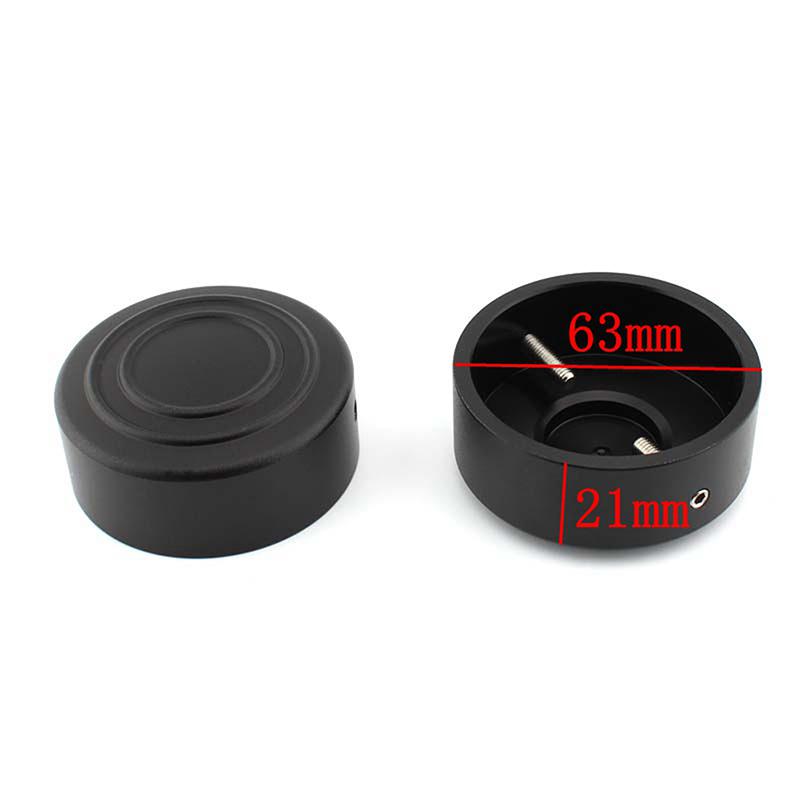 2Pcs Motorcycle Front Upper Fork Stem Nut Cap Covers for Harley Sportster S 1250 RH1250 S 2021 2022 2023
