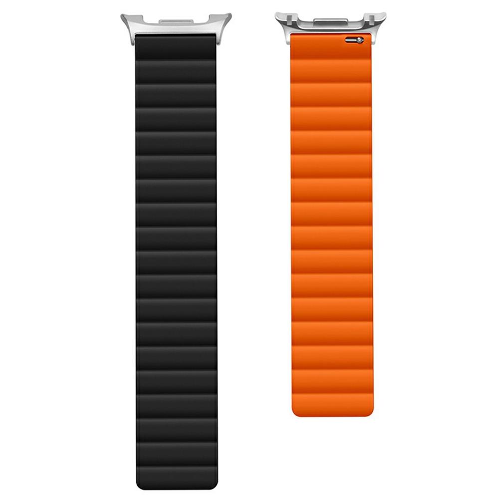 Silicone Strap for Samsung Galaxy Watch8 44mm/40mm/Watch8 Classic 46mm Magnetic Smart Watch Band