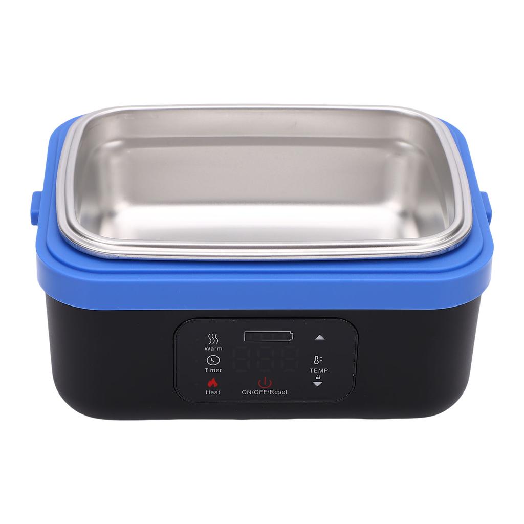 Cordless Electric Lunch Box 8000mAh 60W 1L Portable Food Warmer with 6 Temperature Settings Leakproof for Office
