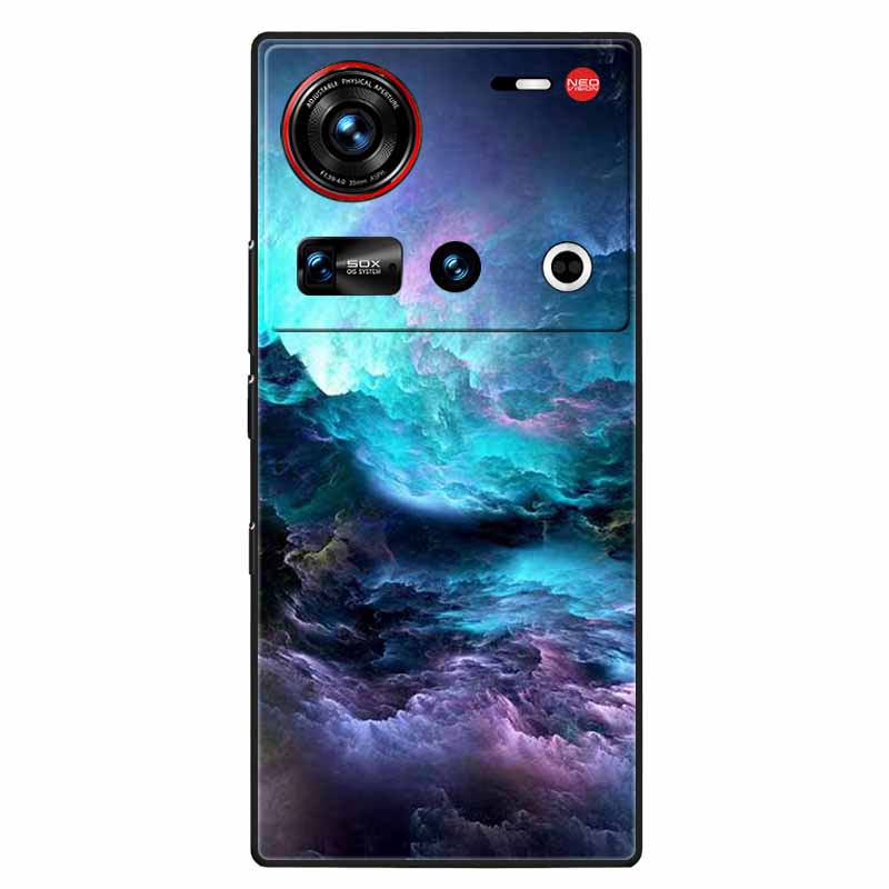 For ZTE Nubia Z70 Ultra 5G Case 6.85'' Black Silicone TPU Soft Phone Cover for Nubia Z70 Ultra Protective Back Shells Z 70 Ultra
