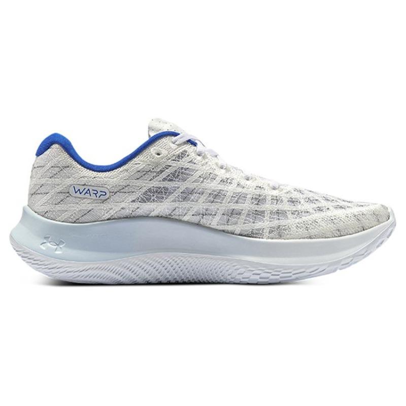 Under Armour Flow Velociti Wind 2 CN Running Shoes Men White Blue 3025652-103
