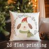 Home Decor Christmas Animal Pattern Cushion Covers Pattern Cushion Cover Suitable for Sofa Bedroom Car Pillow Cover
