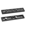 Aluminum Zinc Zinc Alloy Camera Mounting Plate Camera Tripod Plate Tripod Long Plate Tripod Mount Adapter