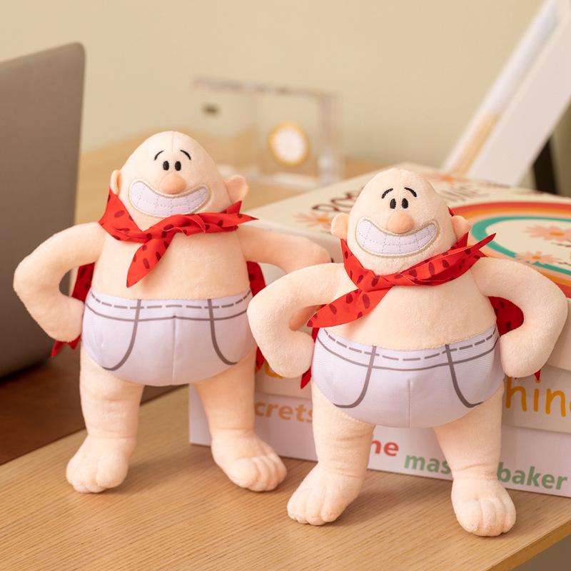 Captain Underpants & Superman Adventures Plush Doll Anime Figurine