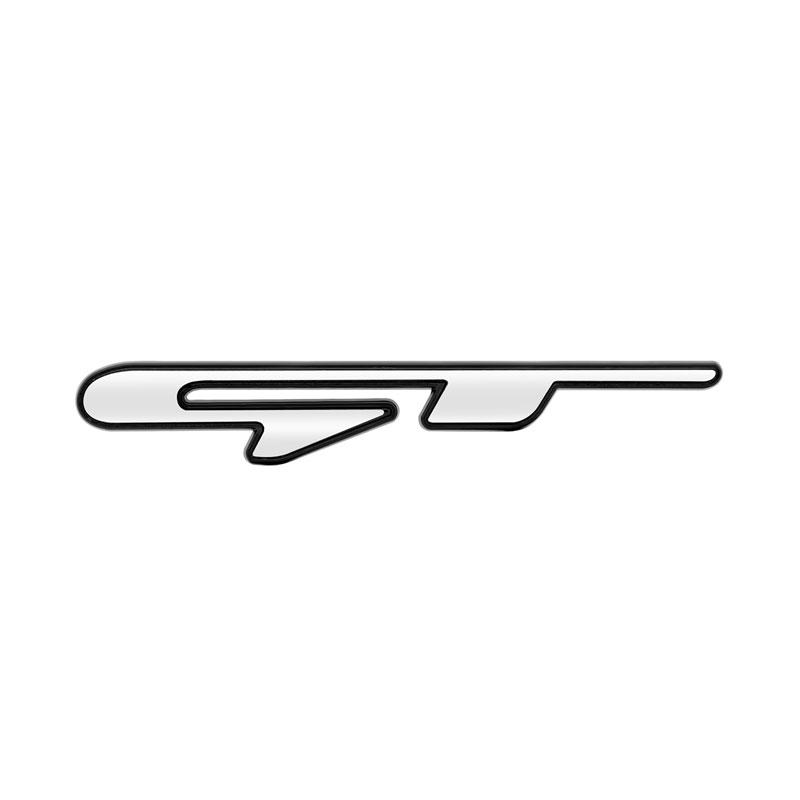 3D Metal Logo GT GT Line Emblem Car Front Grill Badge Rear Trunk Sticker For Kia K3 K5 KX5 Sportage Rio For Peugeot GT RCZ 508