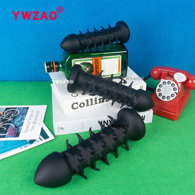 YWZAO Analplug Flüssigsilikon Geformt G77