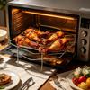Stainless Steel V-shaped Baking Rack Metal Turkey BBQ Rack Roasting Rack Kitchen Barbecue Utensils For Turkey Vegetable Meat