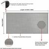 RV Awning Sun Shade Screen Sunshade 8x10ft/8x15.3ft For 16' RV Awning Mesh Sunscreen Motorhome Camper Trailer Screen UV Blocker