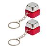 Shock Keychain Push To Shock Harmless Electric Shock Button Prank Toy Portable Funny Gag Gift for Friends And Family Prankster Joke Toy
