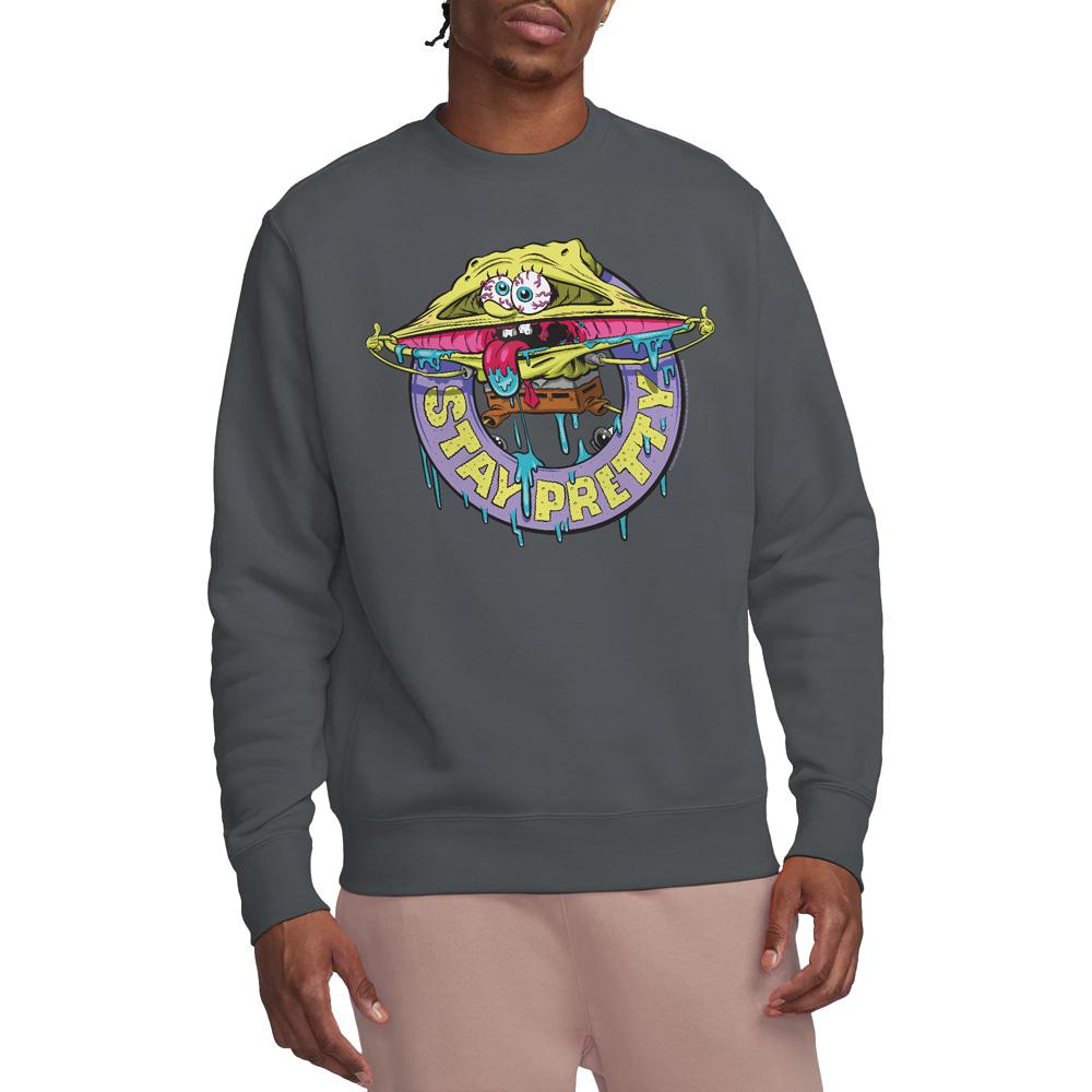 SpongeBob SquarePants Unisex Adult Stay Pretty Sweatshirt