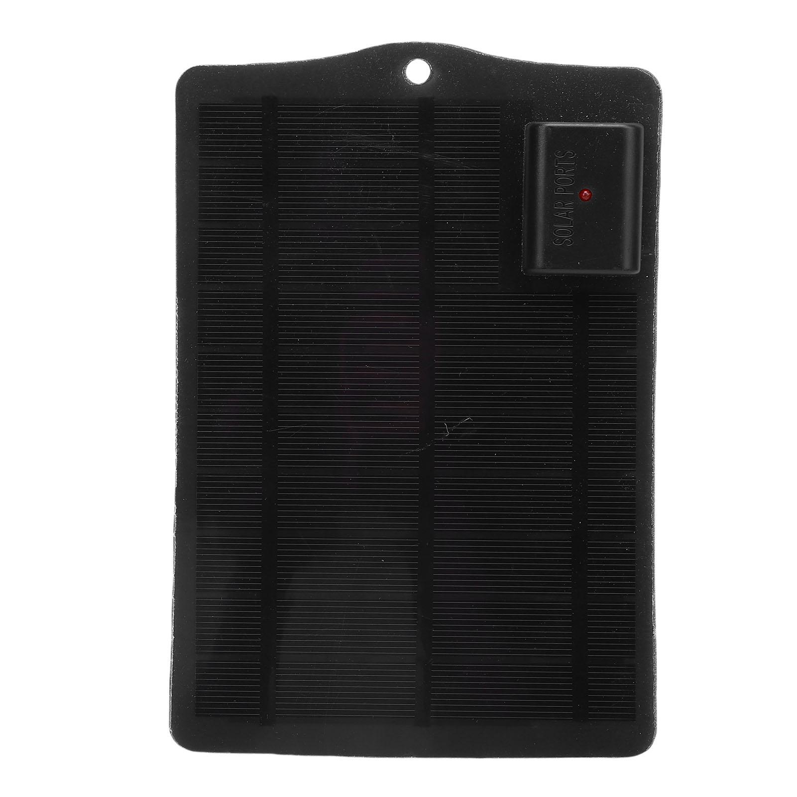 Солнечная панель 7 Вт Монокристаллический кремний Портативная Маленькая Солнечная панель для Экстренной Зарядки на Открытом Воздухе