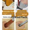 Long Handle Stainless Steel Shoehorn - Extended Metal Shoe Lifter
