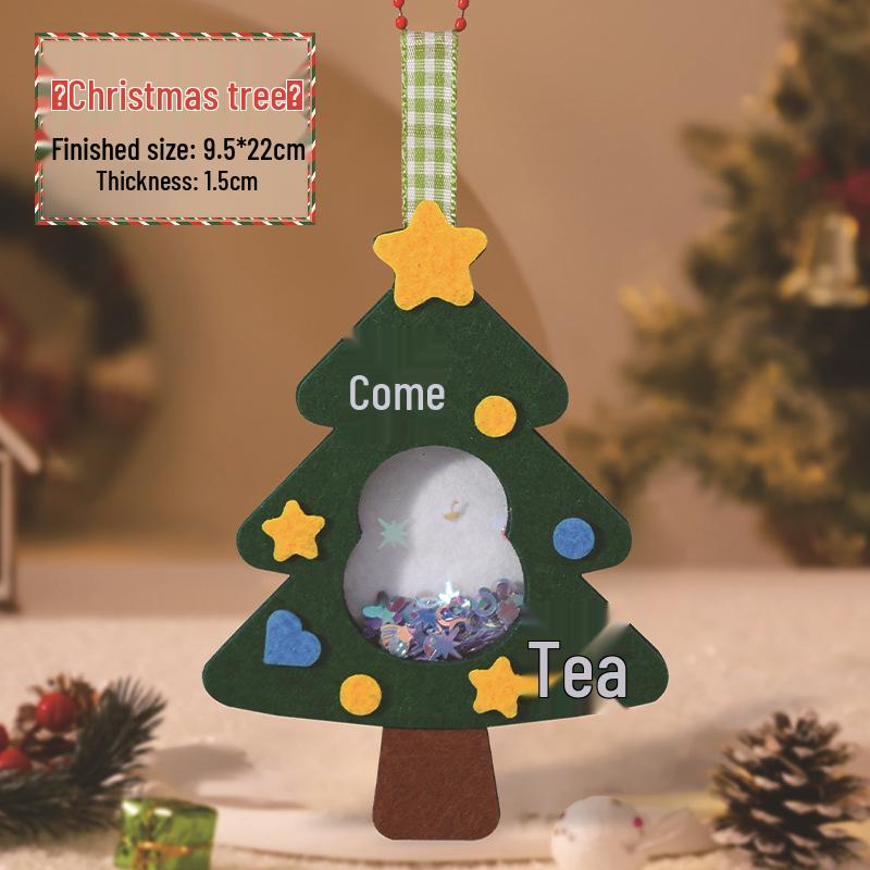 DIY Felt Christmas Ornament Kit for Kids
