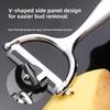 Kitchen Stainless Steel Peeler for Vegetables and Fruits. Multi-purpose Sharp Peeling Knife. Suitable for Household Use.