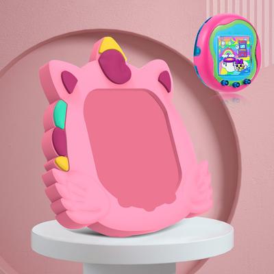 Silicone Cute Case Anti-Scratch Protective Cover with Finger Lanyard Protector Skin for Tamagotchi Uni 2025 Virtual Pet Machine