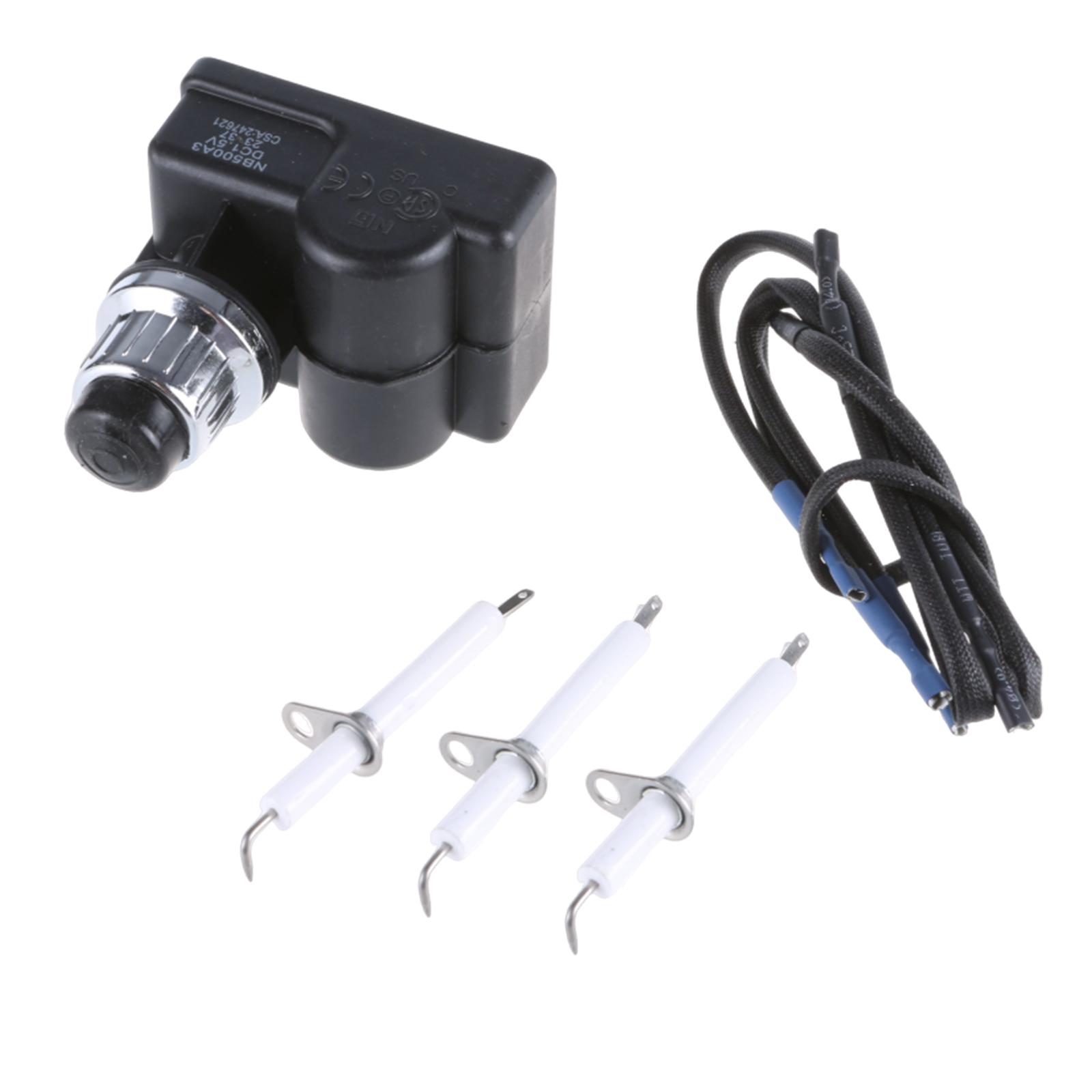 

Сменный регулятор для настольной гриля, металлические регулирующие клапаны для портативного барбекю, практичные воспламенители для гриля