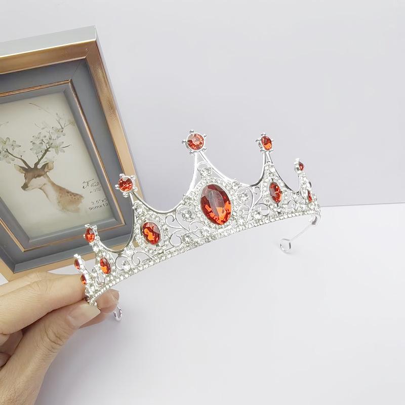 Bridal Jewelry Alloy Tiara Girls Birthday Gift Hair Accessories Girl Crown Fashion Headband Princess Crown