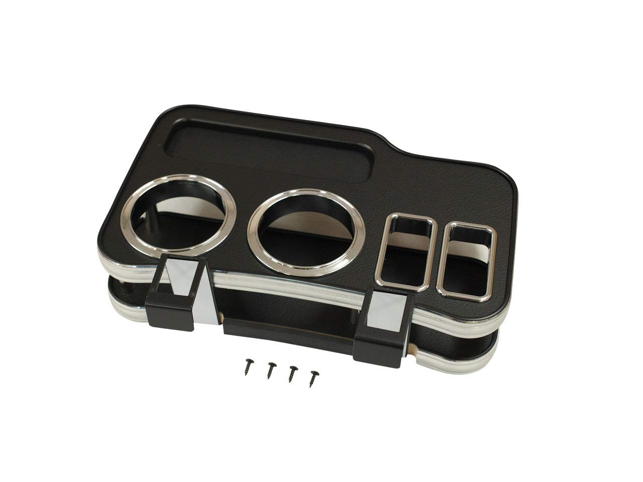 

Rim NV350 Caravan Front Front Center Drink Black Leather 2-Passenger Holder, Finish, G22-350