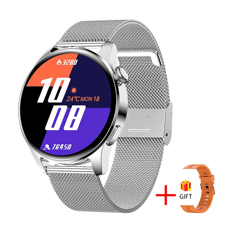 Luksusowy Smartwatch Męski Lokalizator GPS Zegarek Fitness Wodoodporny Sportowy na Nadgarstek Inteligentne Smartwatche Dla Kobiet Xiaomi