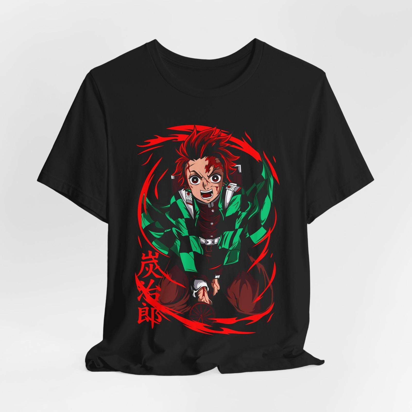 

Tanjiro Anime Graphic T-Shirt Mens Womens Tees Top Tee Tops, Unisex Shirt, Manga Lover Gift, Japanese Style Top, 2XL
